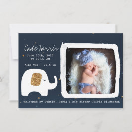 Fotmeddelande om Twinkle Little Star Baby Meddelande
