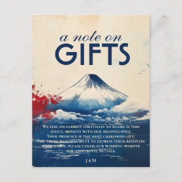 Fotnoter om GIFTS Japonesque Harmony med Fuji Tilläggskort