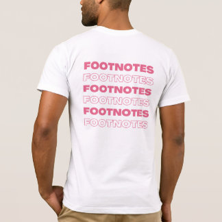 Fotnoter - personalavdelning t shirt