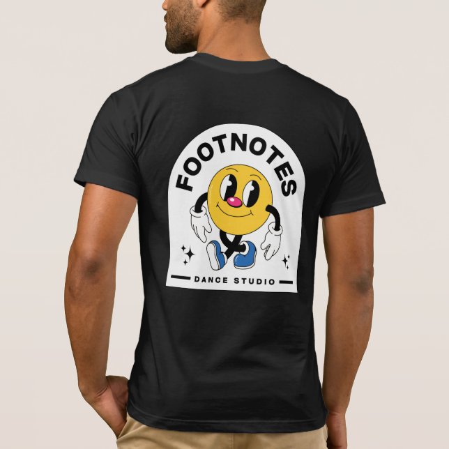 Fotnoter - personalavdelning t shirt (Baksida)