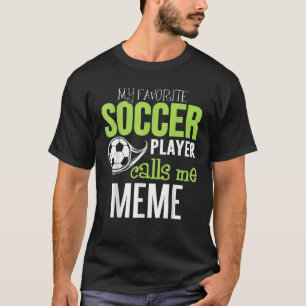 Fotnoter som skickar min favoritspelare ringer mig t shirt
