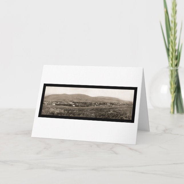 Foto 1898 för Catskill Mts jägare NY Kort (Framsida)