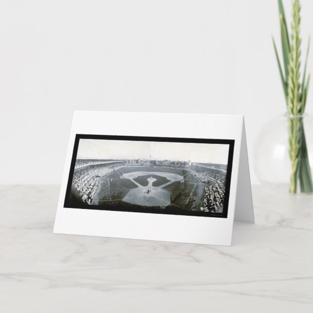 Foto 1908 för ungejättebaseball kort (Framsida)