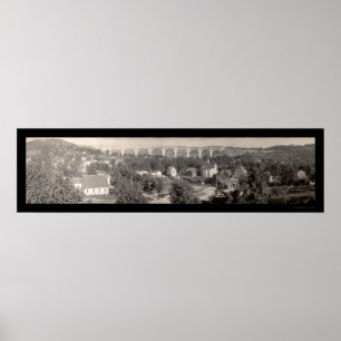 Foto 1915 för Nicholson ViaductPA Poster