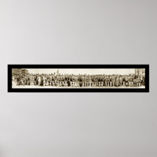 Foto 1925 för Shriner skönhetparad Poster