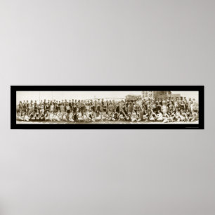 Foto 1927 för badningskönhetparad poster