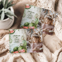 Foto 1:a vattenmelonfödelsedagen