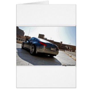 Foto 350Z Hälsningskort