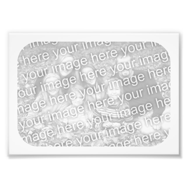 Foto 7 x 5 Vit Ram (Framsidan)