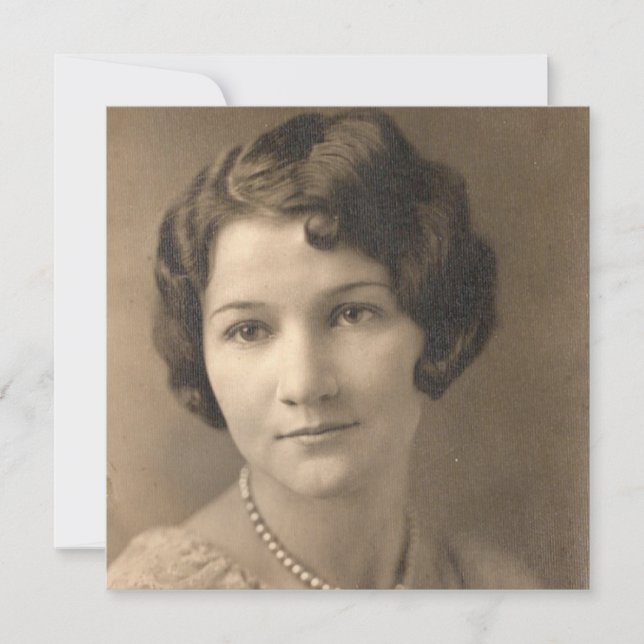 Foto 80-års födelsedagsinbjudan inbjudningar (Framsida)