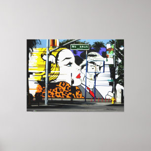 Foto 8 Graffiti i Färg Canvastryck