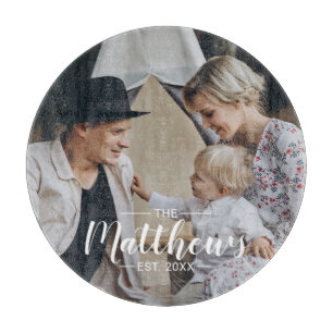 Foto av anpassningsbar med namn och etablerat år