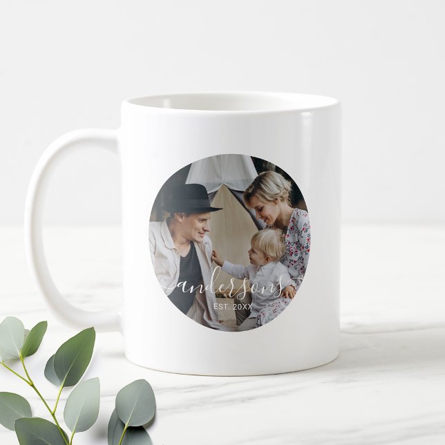 Foto av anpassningsbar med namn och etablerat år kaffemugg (Skapare uppladdad)