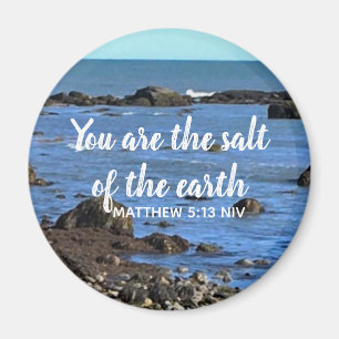 Foto av atlantisk bibel Verse Encouragement Magnet
