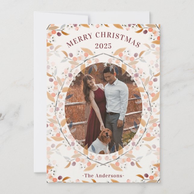 Foto av Berry Wandeans Framed Julkort (Framsida)