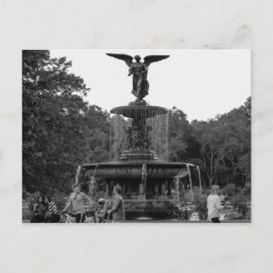 Foto av Bethesda Fontän, Central Park Vykort