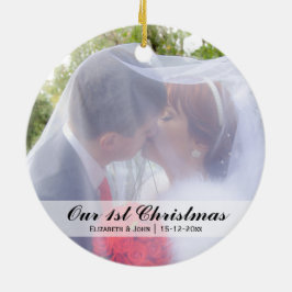 Foto av Bröllop Julgransprydnad Keramik