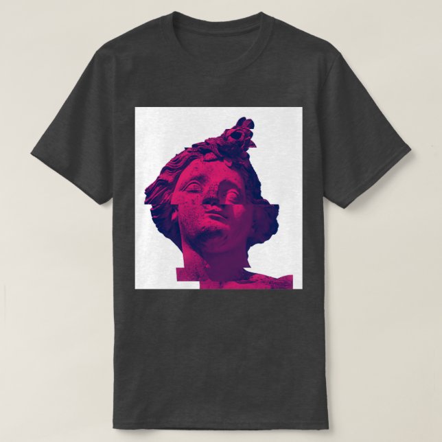 foto av bruten status t shirt (Design framsida)