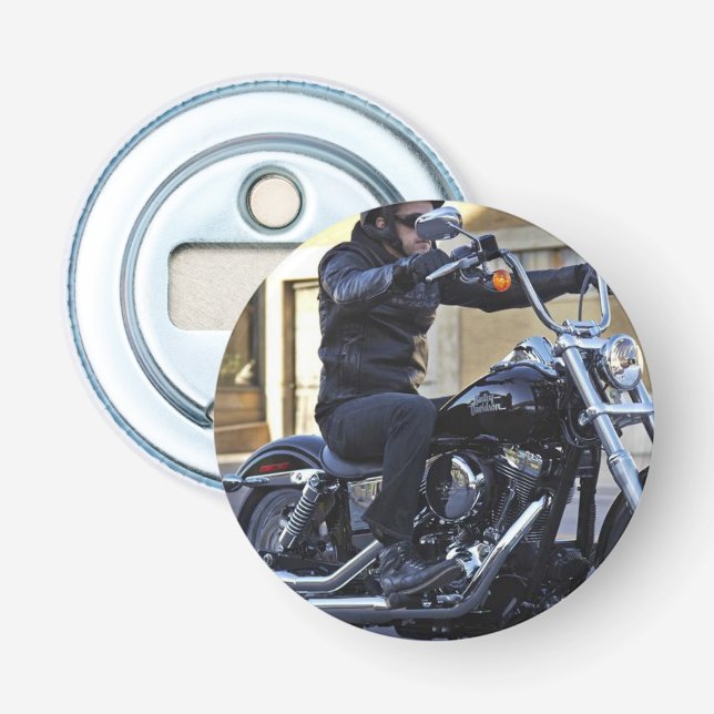 Foto av din mall Kylskåp, magnet Flasköppnare (Framsidan)