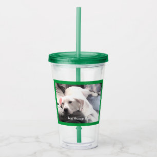 Foto av Dold Hund - återställ bredvid Bästa vän Take Away Mugg