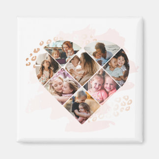 Foto av familjen Best Grandma All Heart Shape 8 Ph Magnet