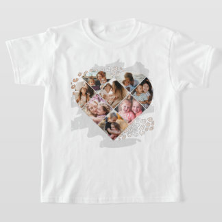 Foto av familjen Best Grandma All Heart Shape 8 Ph T Shirt