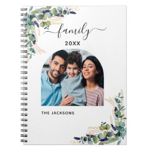 Foto av familjen Eucalyptus greenery namn Anteckningsbok