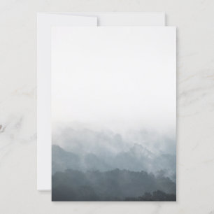 Foto av Foggy Forest Nature Spara Datumet