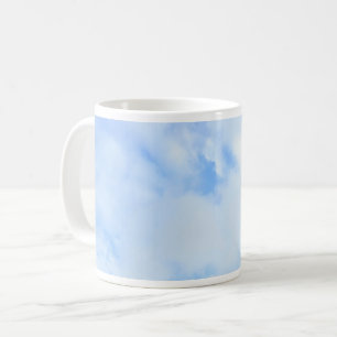Foto av fredligt ljus Blå himmel enkelt Kaffemugg