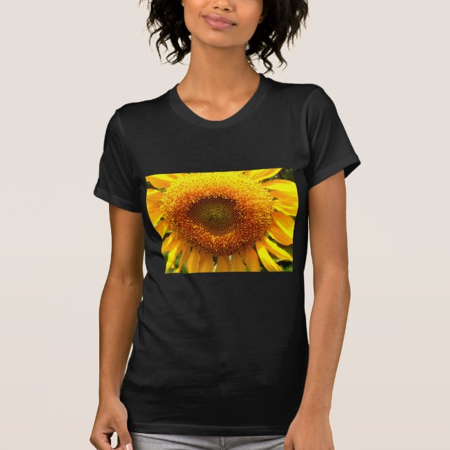 Foto av giant gult mammoth-solrosen tee shirt (Framsida)