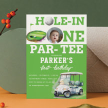 Foto av Golf First Birthday Partee