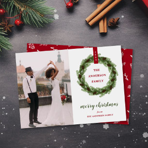 Foto av gräs Wandefrand God jul Photo Julkort
