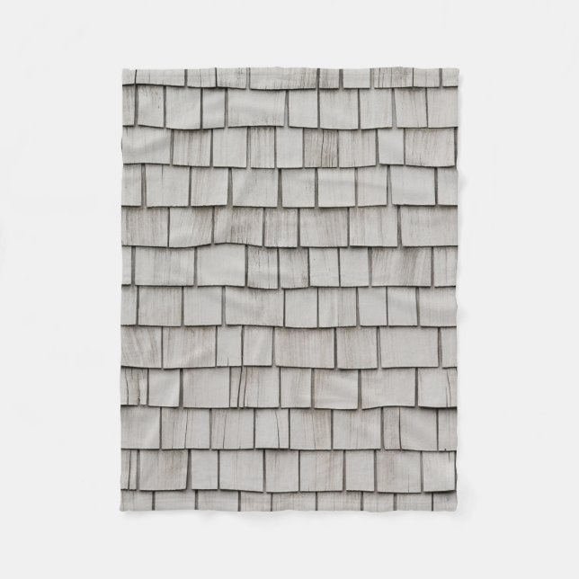 Foto av grått tak shingles fleecefilt (Framsidan)