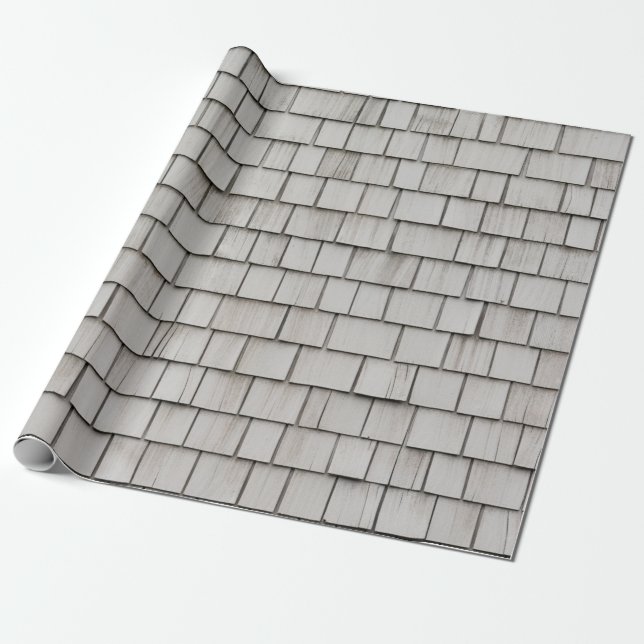 Foto av grått tak shingles presentpapper (Utrullad)
