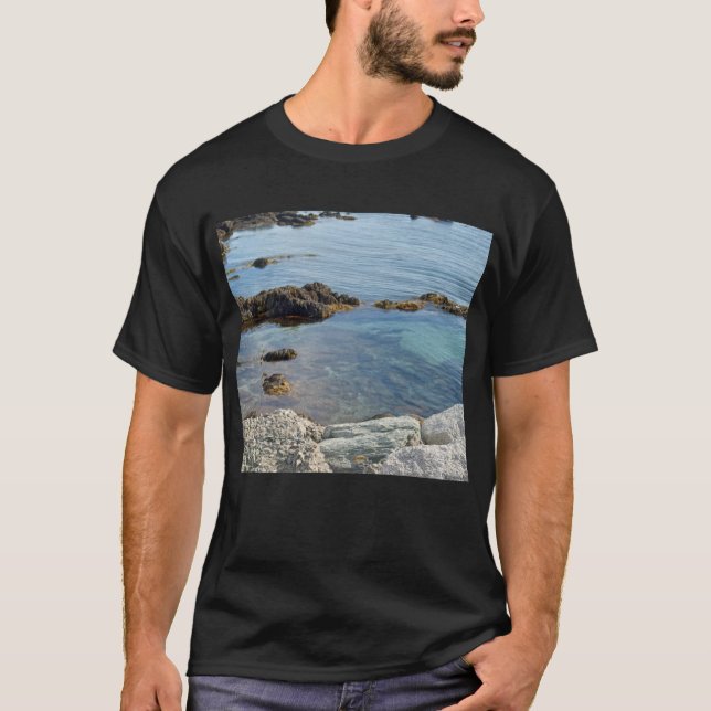 Foto av lågvattenslingrande Atlanten Vatten T Shirt (Framsida)