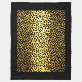 Foto av Leopard Tapet Fleecefilt