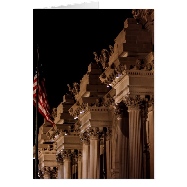 Foto av Metropolitan Museum of Art (nedan kallat M Hälsningskort (Framsidan)