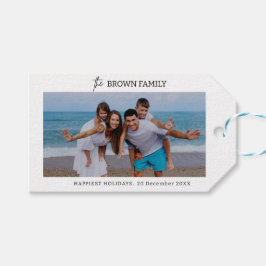 Foto av modern, enkel, minimalistisk Anpassningsba Presentetikett