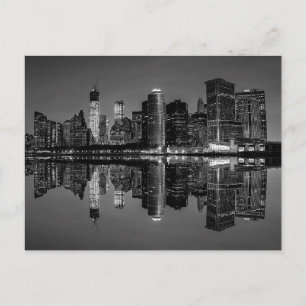 Foto av New York City Skyline Ligcape Vykort