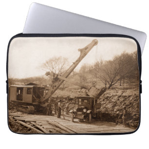 Foto av operativ Ingenjör nordvästlig Shovel Antiq Laptop Sleeve