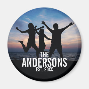 Foto av Personlig-familjen med familjen Namn Magnet
