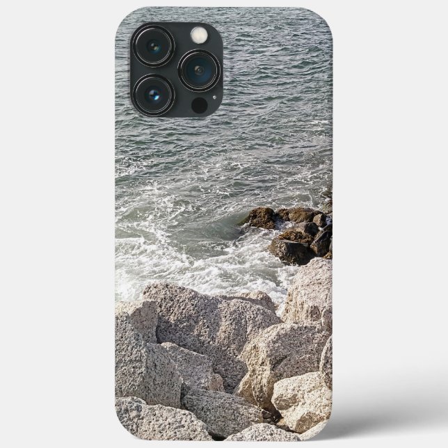 Foto av Rocky Ocean Shore (Baksida)