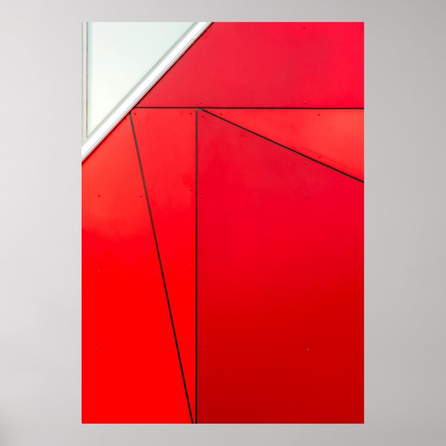 Foto av rött kort poster (Framsidan)