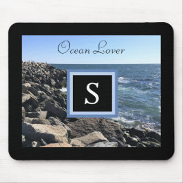 Foto av Sea Vågar och Sten Initial Ram Black Musmatta