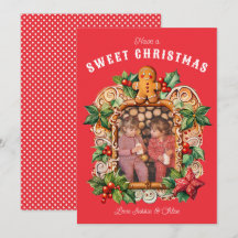 Foto av sötgingerbröd