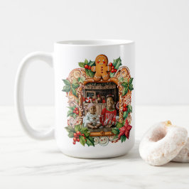 Foto av sötgingerbröd kaffemugg