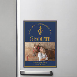 Foto av Student-magnet från Navy Blue Veterinary S
