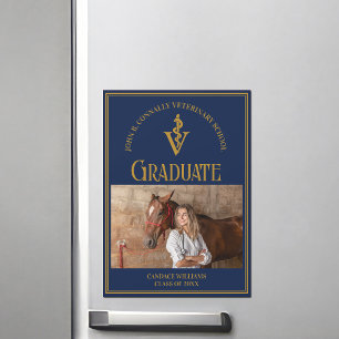 Foto av Student-magnet från Navy Blue Veterinary S
