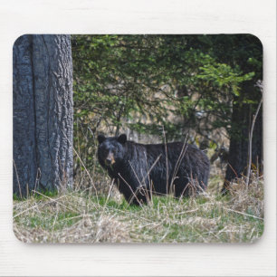 Foto av svart Vild med bete Musmatta