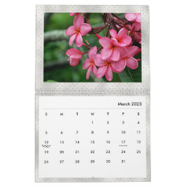 Foto av Tropical Flowers Plumeria Kalender